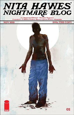 Nita Hawes' Nightmare Blog issue 2-B Jason Shawn Alexander Cover
