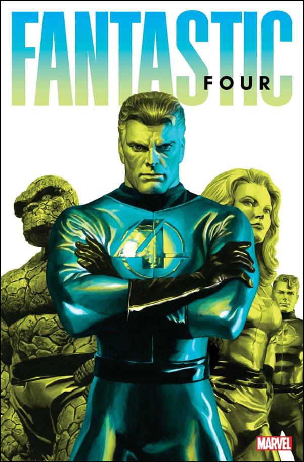 Fantastic Four (2022) issue 5-D Alex Ross Team Cover