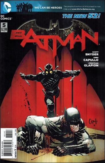 Batman (2011) issue 5-F Greg Capullo Red Cover (2nd Printing)