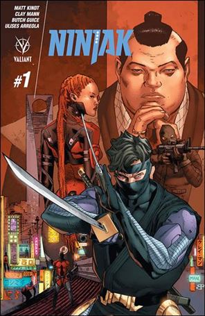 Ninjak (2015) issue 1-B Clay Mann Color Cover