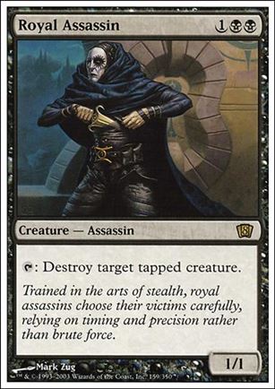 Magic the Gathering: 8th Edition (Base Set) card 159 Royal Assassin