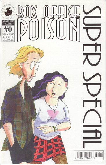 Box Office Poison issue 0 Wraparound Cover