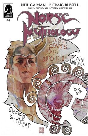 Norse Mythology III issue 4-B David Mack Cover