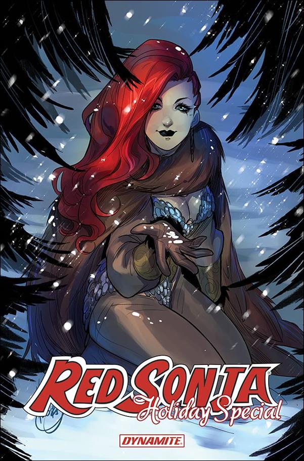Red Sonja Holiday Special issue 2021-C Mirka Andolfo Cover