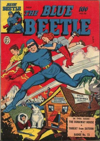 Blue Beetle (1939) issue 36