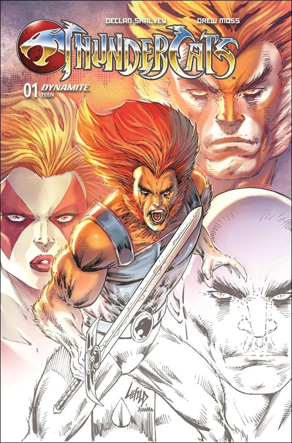 Thundercats (2024) issue 1-ZI 2nd Printing Rob Liefeld Contrast Peel Cover