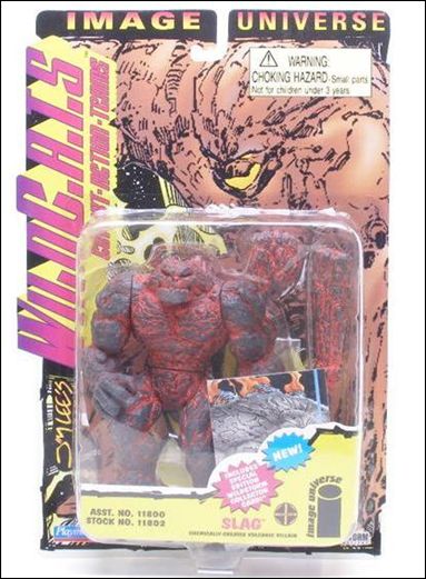Jim Lee's WildC.A.T.s figure 11802 Slag (Chemically-Created Volcanic Villain)