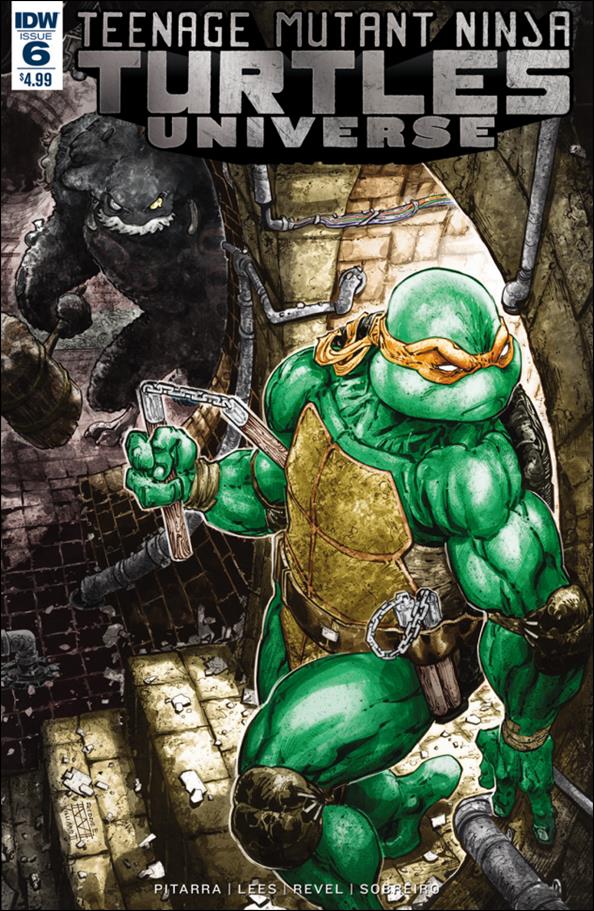 Teenage Mutant Ninja Turtles Universe issue 6 Freddie E. Williams II Cover