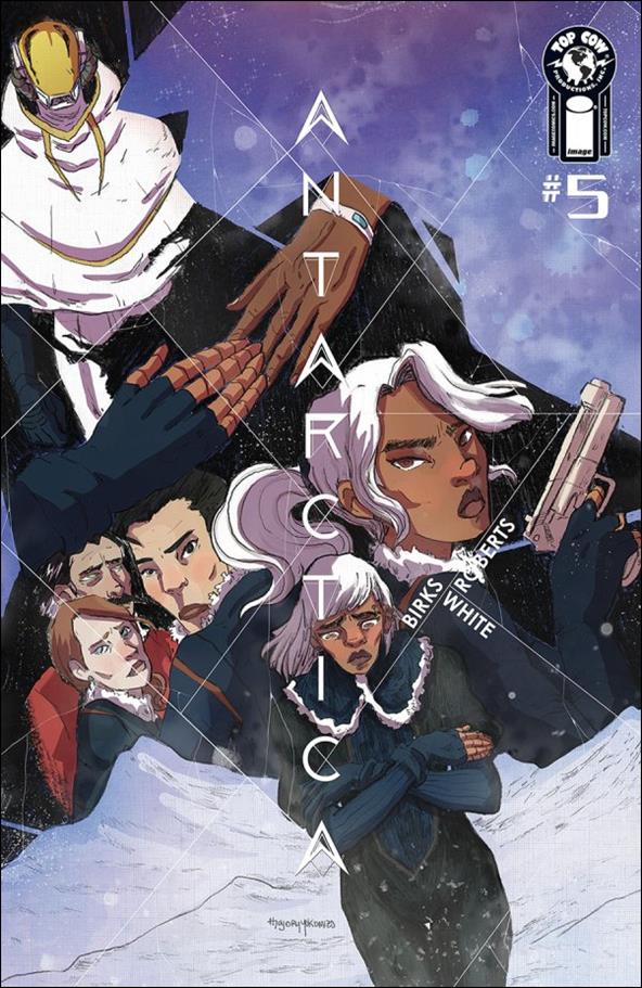 Antarctica issue 5-B Majory Yokomizo Cover