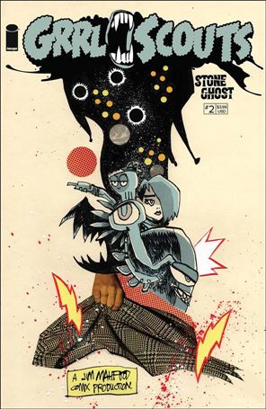 Grrl Scouts: Stone Ghost issue 2 Jim Mahfood Cover