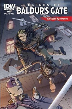 Dungeons & Dragons: Legends of Baldur's Gate issue 2-B Max Dunbar Subscription Cover