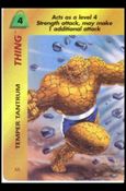 Marvel OverPower (Base Set) card nn214 Thing: Temper Tantrum