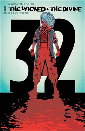 Wicked + the Divine issue 32-C Jamie McKelvie Walking Dead Tribute Cover