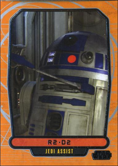 Star Wars Galactic Files (Base Set) card 73 R2-D2 Jedi Assist