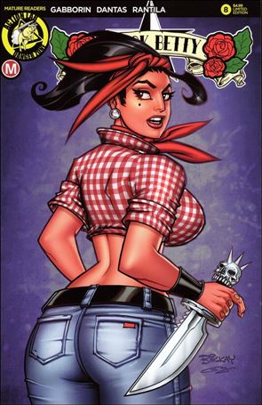 Black Betty issue 8-E Bill McKay Standard Cover