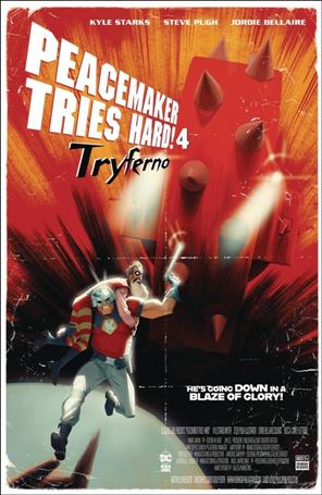 Peacemaker Tries Hard issue 4-C Kris Anka Movie Poster Cover