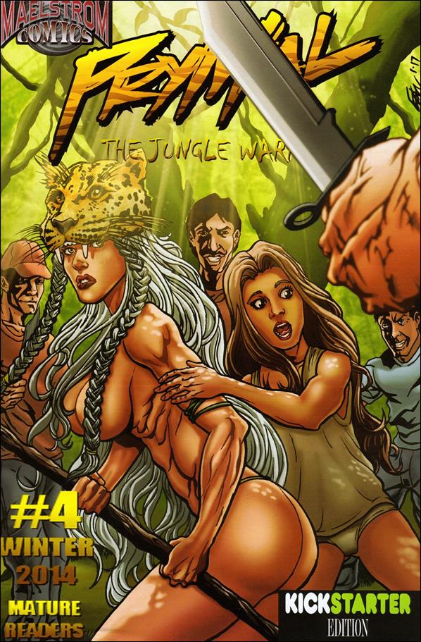 Prymal: The Jungle Warrior issue 4 Eric Alan Nelson Kickstarter Cover
