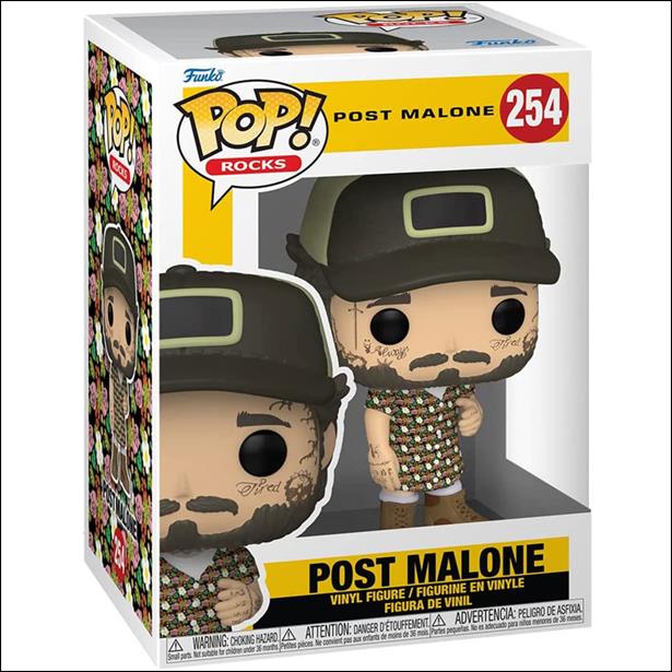 Pop! Rocks figure 254 Post Malone 