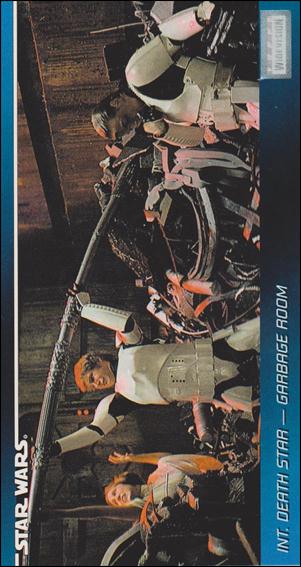 Star Wars Widevision (Base Set) card 71 Int. Death Star - Garbage Room