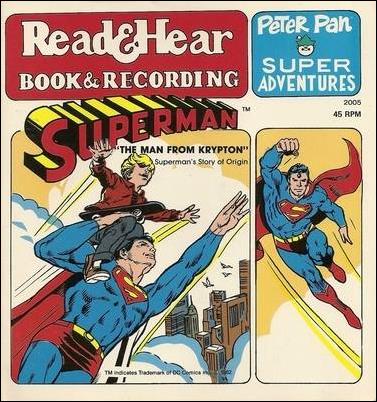 45 RPM Read & Hear Book & Recording issue 2005 Superman