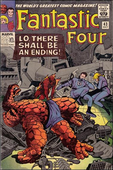 Fantastic Four (1961) issue 43-B UK Price Cover
