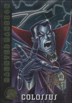 1996 Fleer Ultra X-Men All Chromium (Gold Signature Parallel Base Set) card 91 Colossus