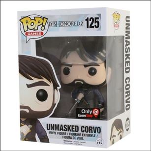 POP! Games figure 125 Unmasked Corvo