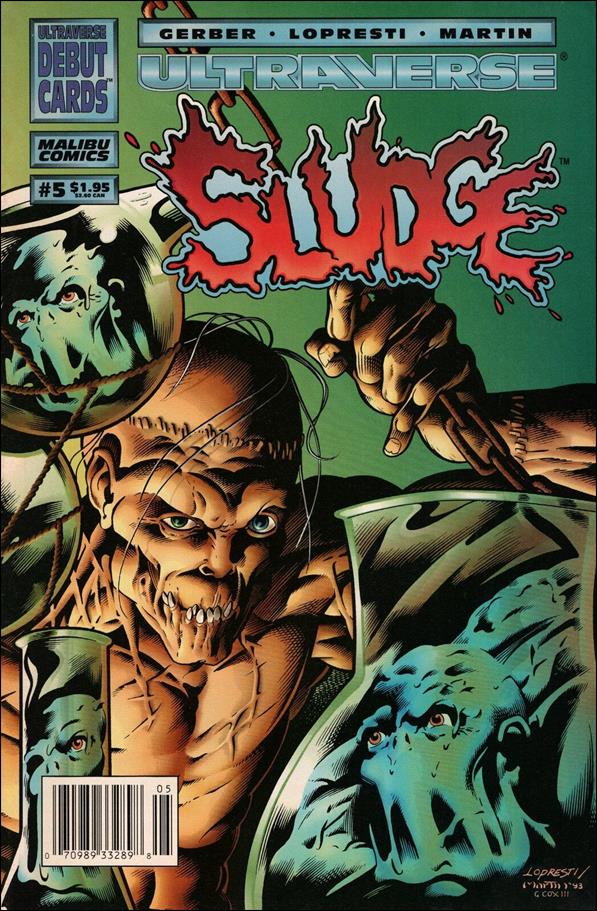 Sludge issue 5-B Newsstand Cover