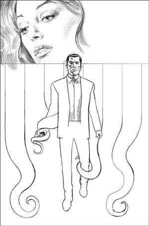 James Bond: Agent of Spectre issue 2-F Sean Phillips 1:25 Black & White Virgin Cover