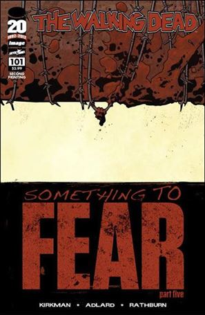 Walking Dead (2003) issue 101-C Charlie Adlard Connecting Cover (2nd Printing)