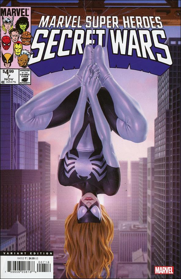 Marvel Super Heroes Secret Wars issue 7-F Jung-Geun Yoon 1:25 Facsimile Ed. (2024) Cover