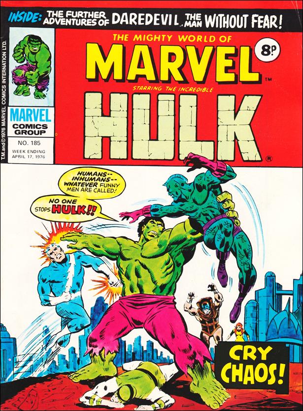 Mighty World of Marvel (UK) (1972) issue 185