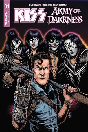 KISS / Army of Darkness issue 1-C Ken Haeser Cover