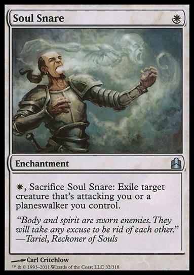 Magic the Gathering: Commander (Base Set) card 32 Soul Snare