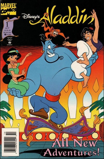 Disney's Aladdin issue 1-B Newsstand Edition