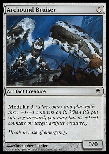Magic the Gathering: Darksteel (Base Set) card 94 Arcbound Bruiser
