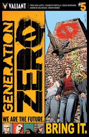 Generation Zero issue 5 Stephen Mooney Cover