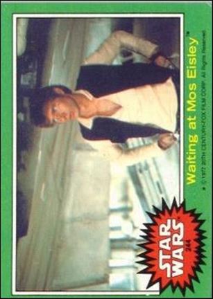 Star Wars: Series 4 (Base Set) card 244 Waiting at Mos Eisley