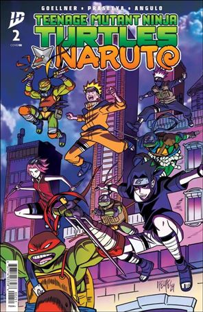 Teenage Mutant Ninja Turtles x Naruto issue 2-E Felipe Smith 1:25 Cover