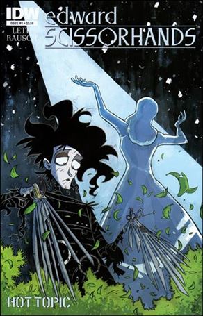 Edward Scissorhands issue 1-E Drew Rausch Hot Topic Cover