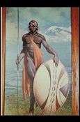 Frazetta II: The Legend Continues  (Base Set) card 47 African Warrior