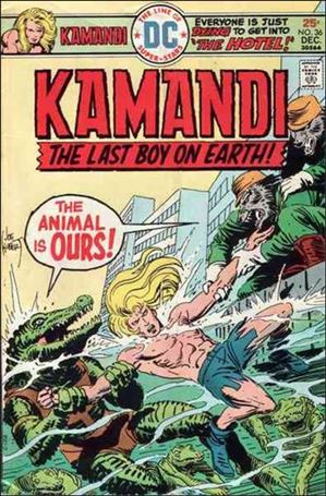 Kamandi, the Last Boy on Earth issue 36