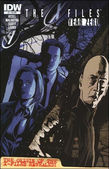 X-Files: Year Zero issue 1-B Francesco Francavilla 1:10 Cover