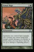 Magic the Gathering: 10th Edition (Base Set) card 286 Primal Rage