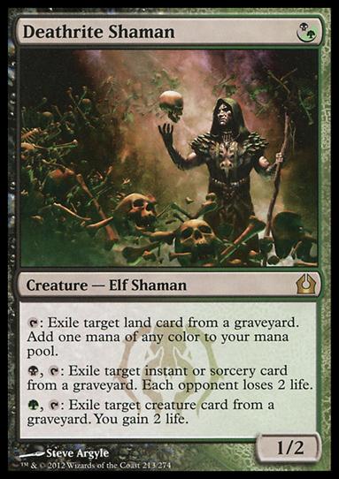 Magic the Gathering: Return to Ravnica (Base Set) card 213 Deathrite Shaman