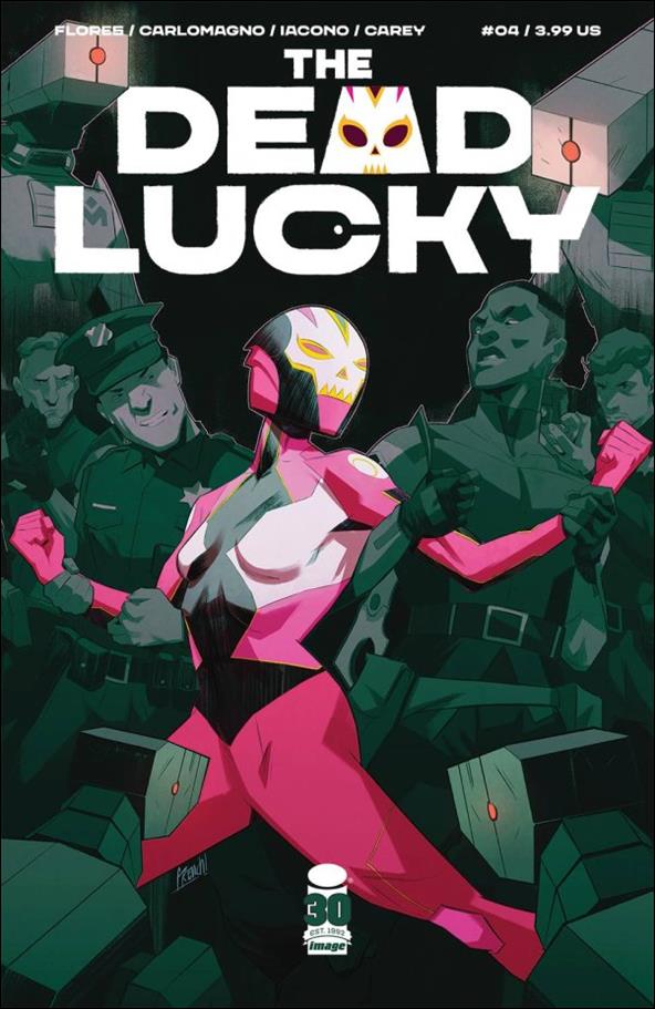 Dead Lucky issue 4 French Carlomagno Cover