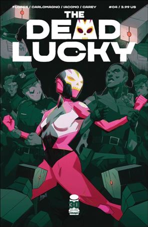 Dead Lucky issue 4 French Carlomagno Cover