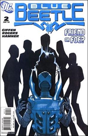 Blue Beetle (2006) issue 2-B White Background Cover (2nd Printing)