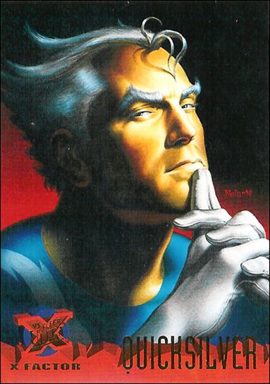 1995 Fleer Ultra X-Men (Base Set) card 109 Quicksilver