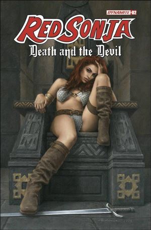 Red Sonja: Death and the Devil issue 2-B Celina Cover